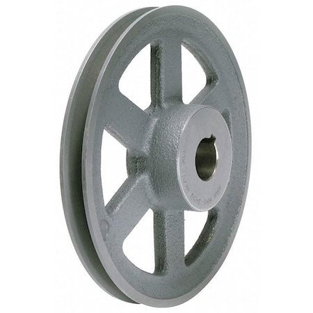 AK94X7/8 - 7/8 in Fixed Bore 1 Groove V-Belt Pulley 9.25 in OD