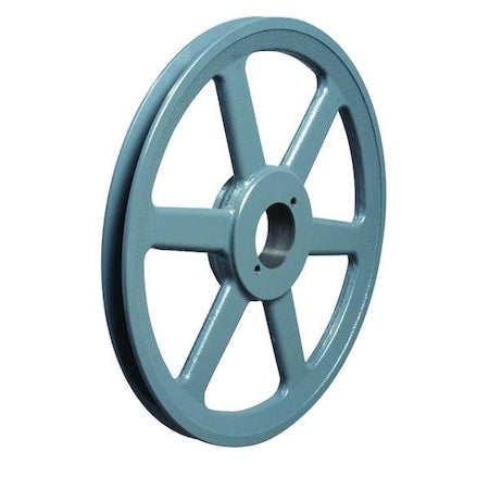 Tb Woods AK74 - 1/2 in to 1-1/2 in Quick Detachable Bushed Bore 1 Groove V-Belt Pulley 7.25 in OD