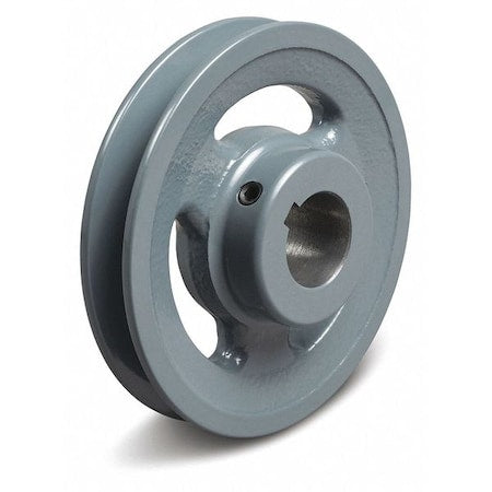 Tb Woods AK6434 - 3/4 in Fixed Bore 1 Groove V-Belt Pulley 6.25 in OD