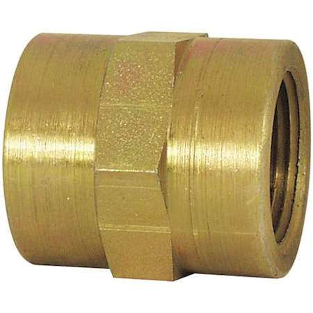 5RKZ9 - Carbon Steel,Straight,1"NPTx1"NPT,2 PK