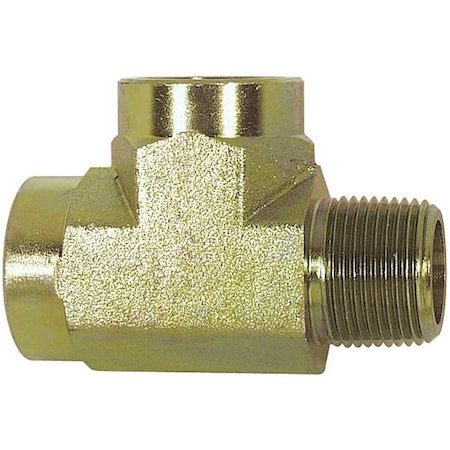 5RLJ6 - Tee, Steel, Thrd 1/8", 1/8", 1/8" , PK5