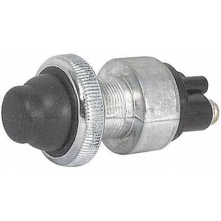 5RLV3 - Push Button Operator, Extended, Momentary Action, Not Applicable Release, Non-Illuminated, Silver