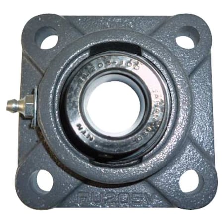 Ntn UELFU-2.3/16M - Flange Bearing, 4-Bolt, Ball, 2-3/16" Bore
