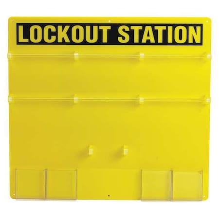 Brady 50992 - Lockout Station,Unfilled,21-1/2 In H