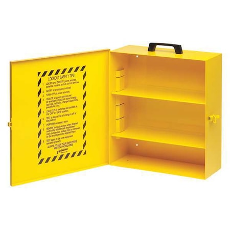 Brady LC252M - Lockout Station,Unfilled,16 In H