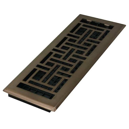 Decor Grates AJH412-RB - Floor Register 5.5 X 13.5, Rubbed Bronze, Plastic