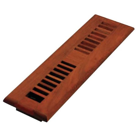 Decor Grates WLC212-N - Floor Register 3.75 X 13.5, Lacquered Natural, Cherry Wood