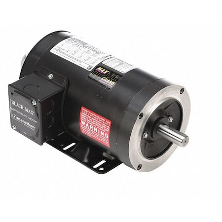 Leeson 143THTR5326 - Vector Motor,3.0 lb-ft,1 HP,230/460 V
