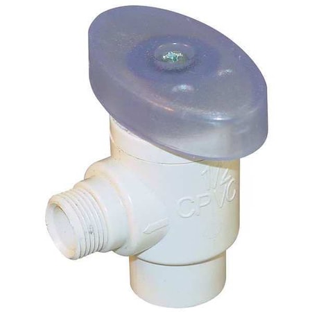 Spears 7722-073 - Water Supply Stop,CPVC,1/4-Turn,1/2"