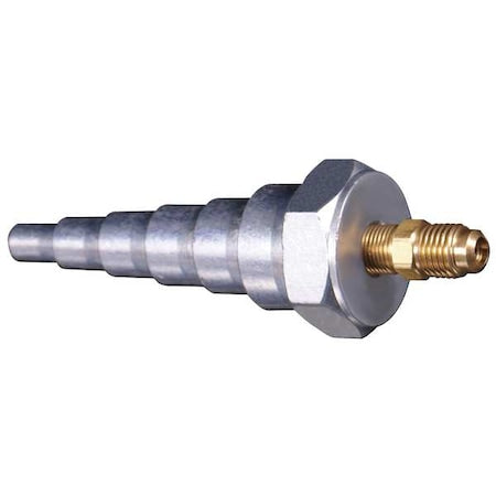 Jb Industries BRZ-1000 - Step Adapter,0 Deg,5 in L,Steel,500 psi