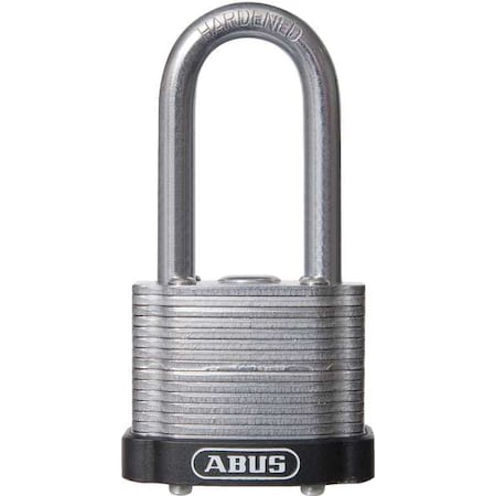 Abus 41HB/40 KD Black - Lockout Padlock, Keyed Different, Steel, Black, 2 in Shackle Height, 1 1/2 in Body Width