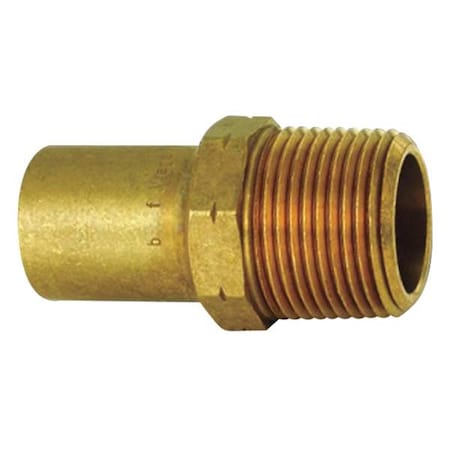 Viega 79400 - Strt, Bronze, FTG 1 in, MNPT 3/4 in