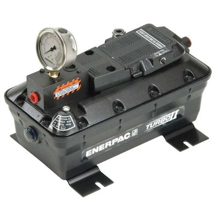 Enerpac PACG3002SB - PACG3002 SB, Turbo II Air Hydraulic Pump, Remote Valve Mount, 180 in3/min Oil Flow at 100 psi