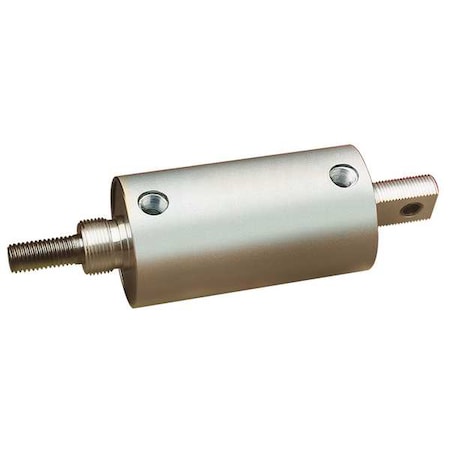 Speedaire 5VNG0 - Air Cylinder, 1 1/2 in Bore, 3 in Stroke, Round Body Double Acting, Aluminum .