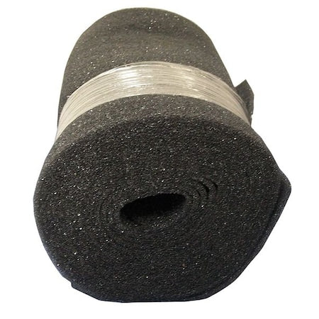 N/A 6U590 - 36 in x 25 ft x 1/4 in Foam Air Filter Roll, Less Than 5 MERV, Black (Formerly Air Handler)