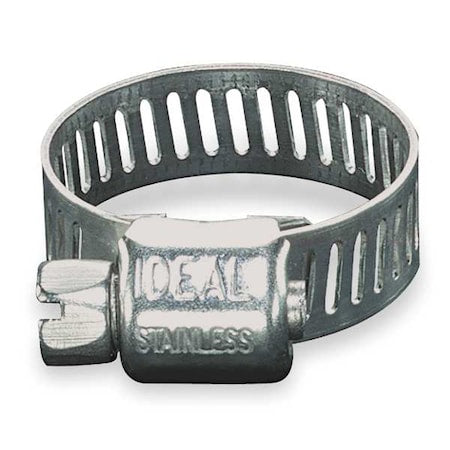 6203 - Worm Gear Hose Clamp, 5 in - 7/8 in, 300 Stainless Steel, 6 SAE Number, PK10