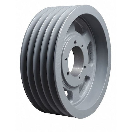 Tb Woods 5V2805 - 1 in to 3-15/16 in Quick Detachable Bushed Bore 5 Groove V-Belt Pulley 28 in OD