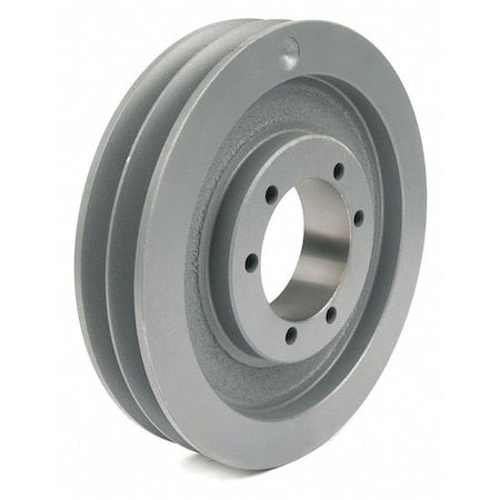 Tb Woods 3V692 - 1/2 in to 1-15/16 in Quick Detachable Bushed Bore 2 Groove V-Belt Pulley 6.9 in OD