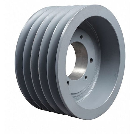 Tb Woods 5V1095 - 7/8 in to 3-1/2 in Quick Detachable Bushed Bore 5 Groove V-Belt Pulley 10.9 in OD