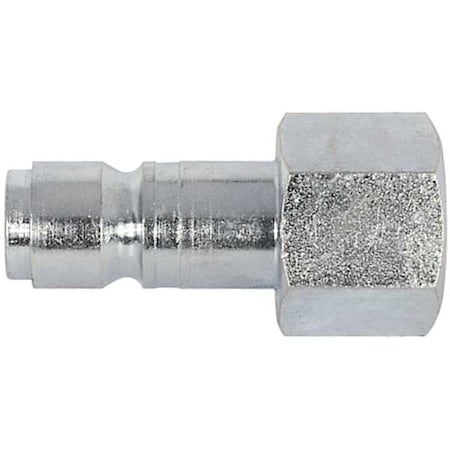 5ZLP8 - Coupler Plug,FNPT,1/2,Steel