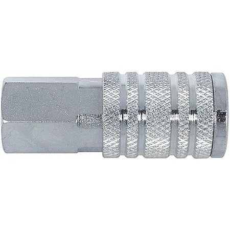 5ZVJ1 - Quick Coupler Body,FNPT,1/4,Steel,PK2