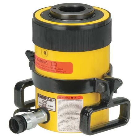 Enerpac RCH606 - RCH606, 63.6 ton Capacity, 6.00 in Stroke, Single-Acting, Hollow Plunger Hydraulic Cylinder