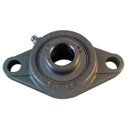 Ntn SUCFL206-19 - Flange Bearing, 2-Bolt, Ball, 1-3/16" Bore