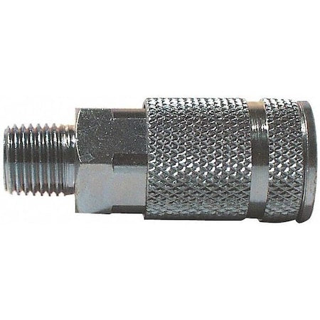5ZVK3 - Quick Coupler Body,MNPT,1/4,Steel,PK2