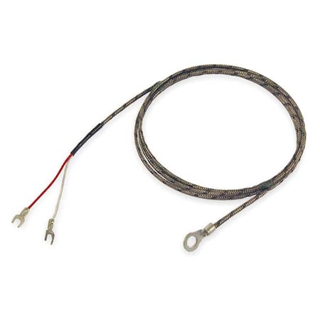 Tempco TRW00023 - Thermocouple Probe,Type J,Length 12 In
