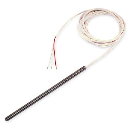 Tempco RTD00361 - Temp Probe, 3-Wire, Straight, 0.25 in