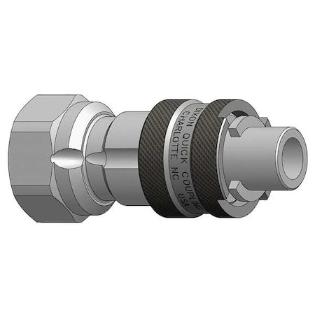 Dixon N4F4 - Quick Connect,Plug,1/2" Body,1/2" Thread