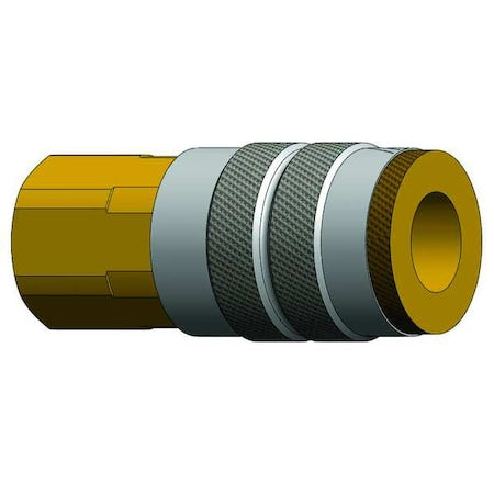 Dixon 3FF2 - Quick Connect,Socket,3/8" Body,1/4"-18