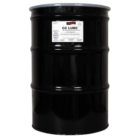 Jet-Lube 70529 - Multipurpose Grease, 55 gal, Drum, Synthetic Base, 400 Degrees F Max Op Temp, Colorless, CC Series