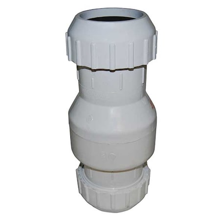 Zoeller 30-0030 - 3" Compression PVC Full Flow Check Valve