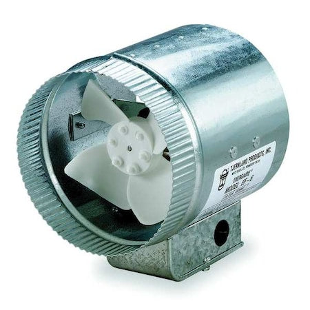 Tjernlund Products EF-6 - Steel 6"D,6.5"H,6"W Inline Duct Fan