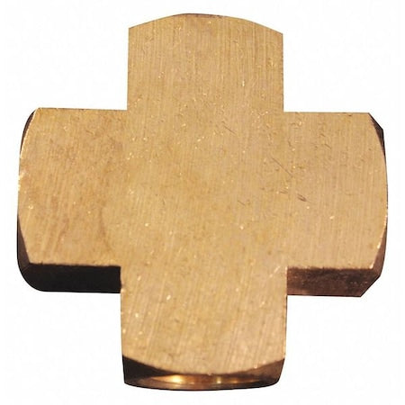 Milton S-656-1 - Brass Cross,3/8" FNPT
