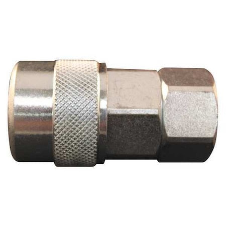 Milton 1875 - AA Style Coupler, 3/8 in FNPT, Steel, Pack of 5