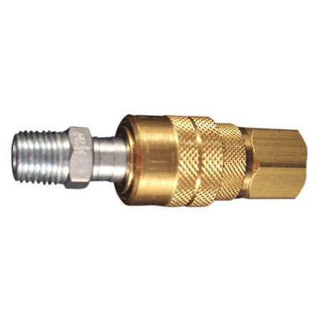 Milton 711 - M-Style Coupler and Plug Kit, 1/4 in NPT, 10-Piece