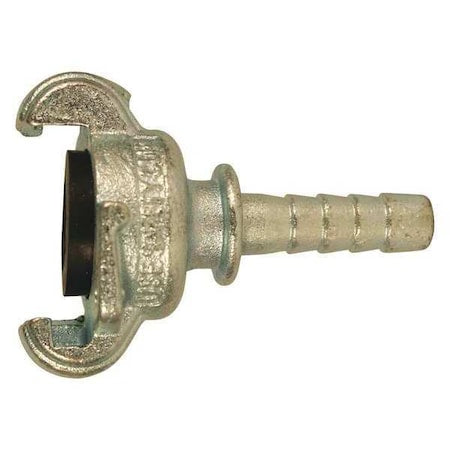 Milton 1862-8 - Twist Lock Universal Coupler, 3/4 in Hose Barb, Iron, PK10