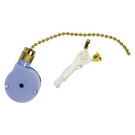 Gardner Bender GSW-33 - Pull Switch, 2-Speed, SPDT, 6 A, 125 VAC