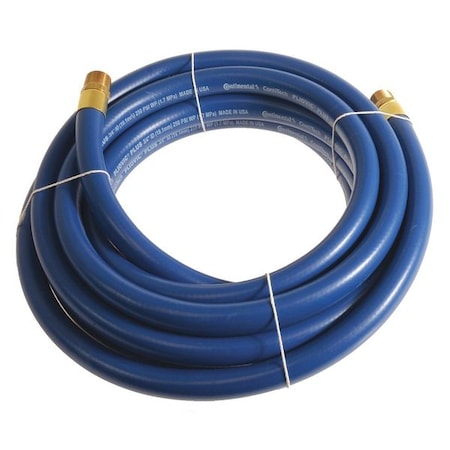Continental PLB07525-25-11 - 3/4" x 25 ft PVC Coupled Multipurpose Air Hose 250 psi BL