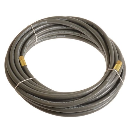 Continental PLG03830-15-43 - 3/8" x 15 ft PVC Coupled Multipurpose Air Hose 300 psi GY