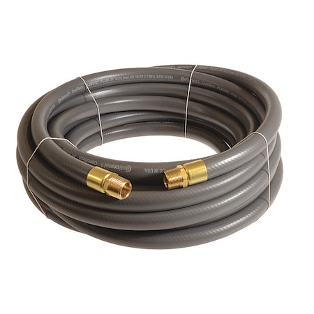 Continental PLG10025-50-11 - 1" x 50 ft PVC Coupled Multipurpose Air Hose 250 psi GY