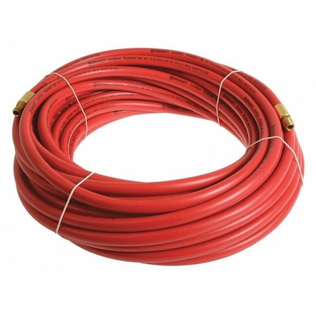 Continental PLR03830-25-13 - 3/8" x 25 ft PVC Coupled Multipurpose Air Hose 300 psi, Red