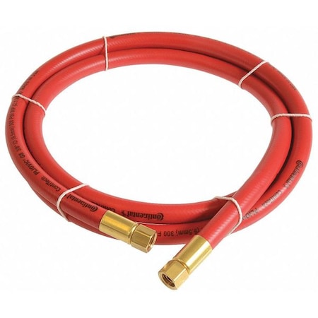 Continental PLR03830-03-43 - 3/8" x 3 ft PVC Coupled Multipurpose Air Hose 300 psi RD