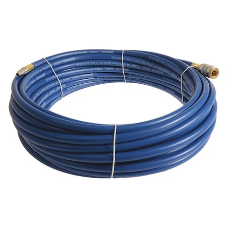 Continental PLB02530-15-51 - 1/4" x 15 ft PVC Coupled Multipurpose Air Hose 300 psi BL