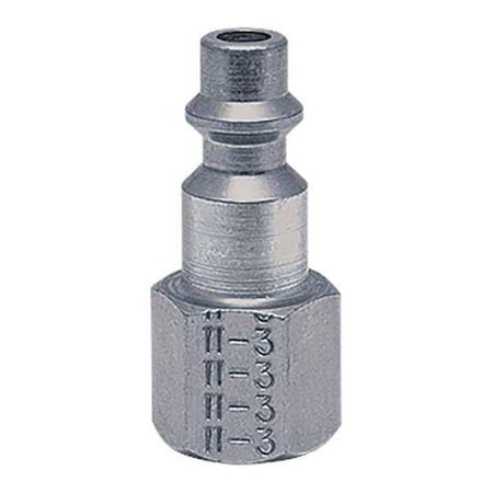 Foster 11-3S/S - Industrial Plug, 1/4 in FNPT, 300 Series Stainless Steel