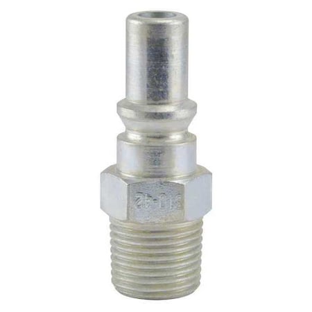 Foster 310-42 - Quick Connect Plug, 310 Series, 3/8 in MPT, Steel