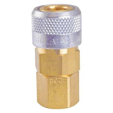 Foster 310-4204 - Auto Socket, 3/8 in FPT, Brass/Steel