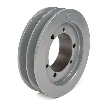 Powerdrive 25V900SK - V-Belt Pulley,1/2"-2-5/8"Bushed,9"OD